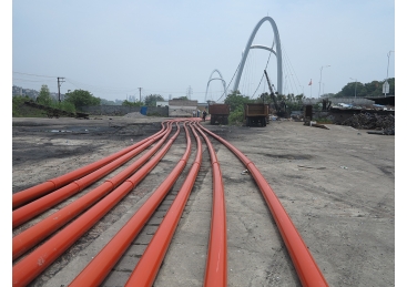 TRENCHLESS HPVC tractor pipe project in Huzhou-2